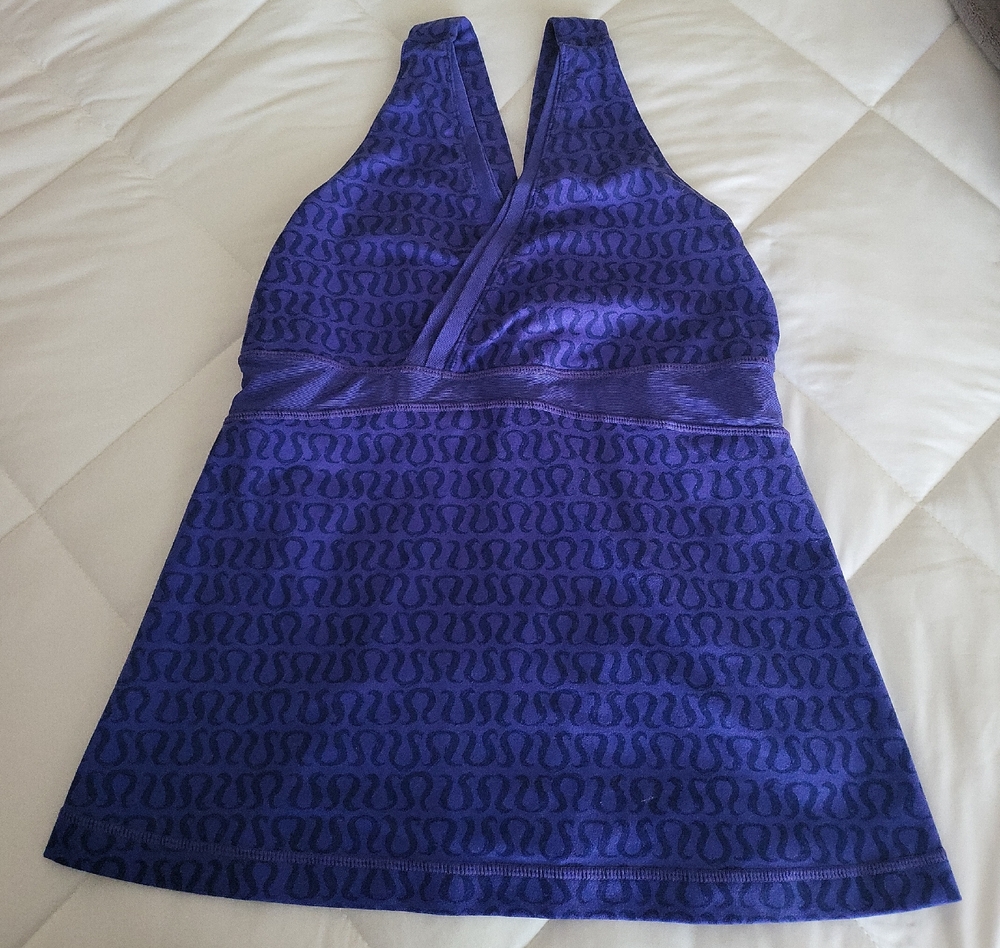 Lululemon Whisper Logo Tank Top